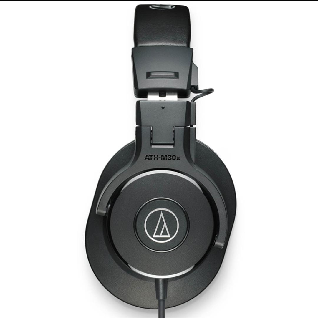 Audio-technica-auriculares ATH-M30x profesionales, cascos dinámicos con Monitor cerrado sobre la oreja, plegables, HiFi, originales