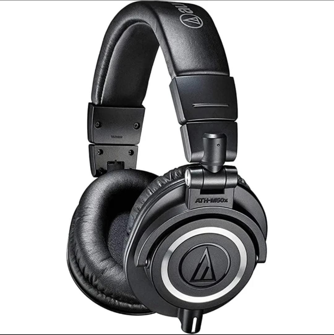 Auriculares para Audio Technica ATH-M50x, monitor de estudio profesional, color negro