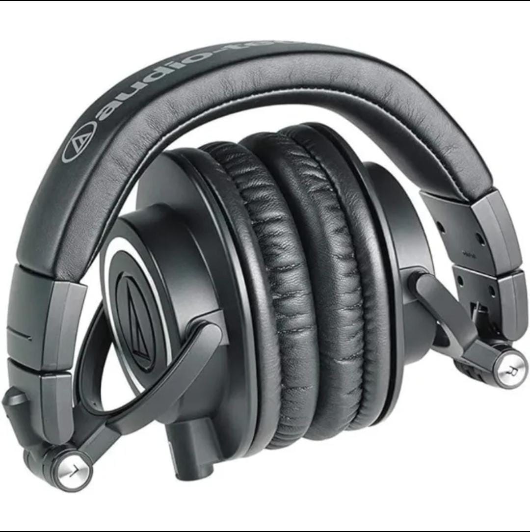 Auriculares para Audio Technica ATH-M50x, monitor de estudio profesional, color negro